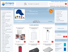 Tablet Screenshot of dunagora.com